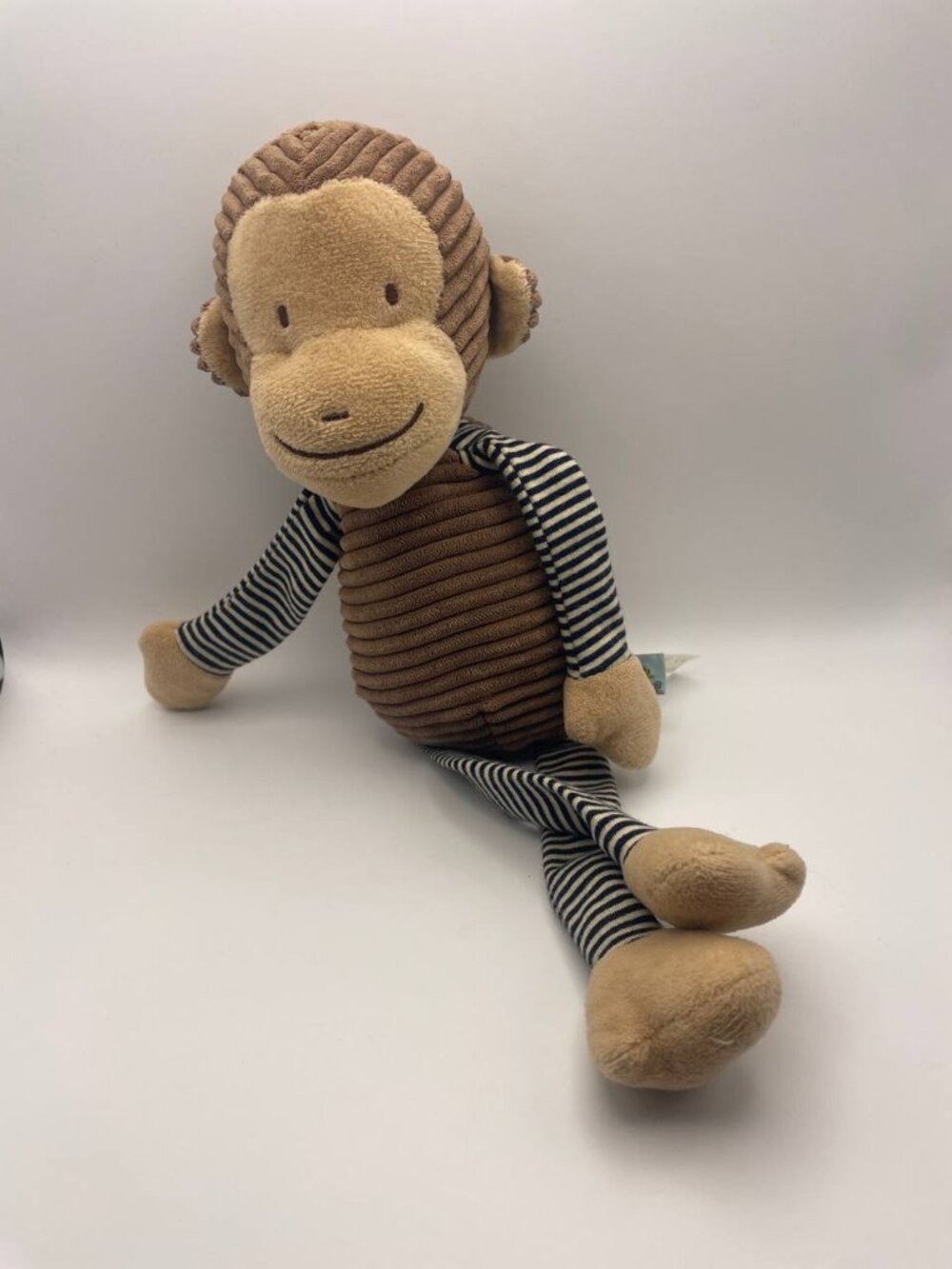 BUNNIES BY THE BAY Corduroy Monkey Stuffed Animal Plush Toy | Kidcore classic